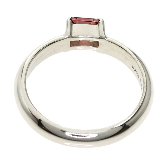 TIFFANY Stacking Garnet Ring Silver Ladies &Co. - Picture 4 of 7